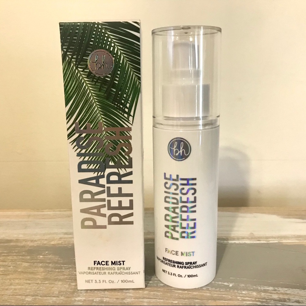 NIB Bh Cosmetics Paradise Refresh Face Mist 3.3oz
